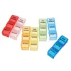 Weekly Pill Box Organizer For 7 Day Morning Noon Night Medicine Box Dispenser Splitter Pill Container ► Photo 3/6