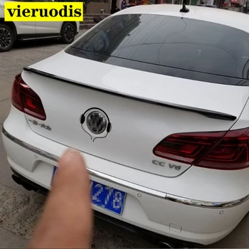 

For Volkswagen VW Passat CC 2009-2016 Auto ABS Plastic Unpainted Color Rear Trunk Wing Lip Spoiler Car Accessories