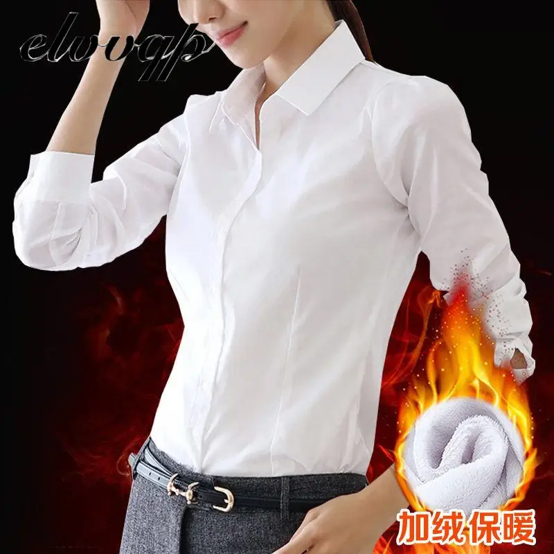 Plus Size 5xl Blouse Women Fashion Solid Elegant Office Work Career Shirts Tops Fashion Casual Long Sleeve Blouses Femme Blusa