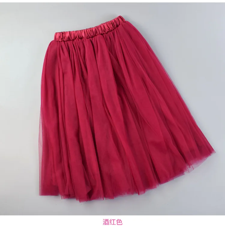 Взрослая газовая юбка, Пятиярусная юбка, осень и зима, Европа и Америка, женское платье, пачка,, фатиновая юбка