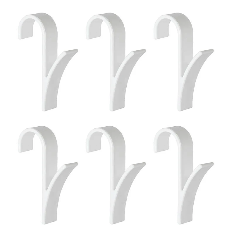 6pcs Towel Hanging Hook Door Storage Organizer Hanger for Heated Towel Kitchen Bathroom Home Accessories TB Sale