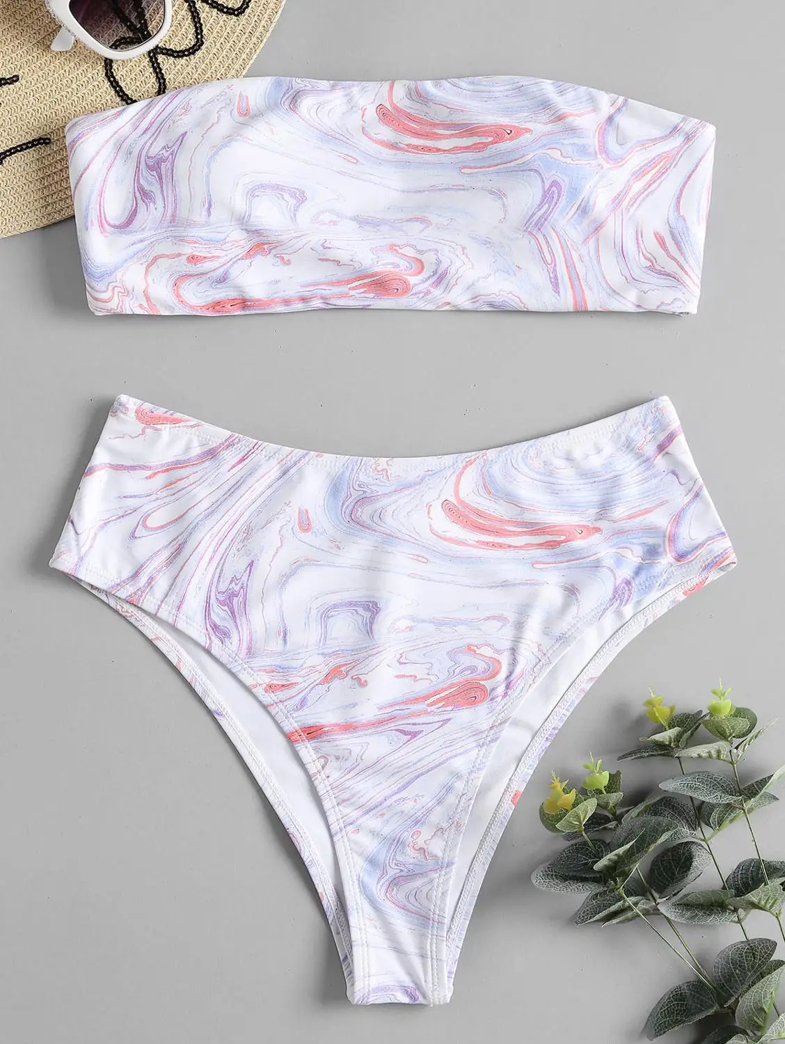 

2021 Bandeau Swimsuit Women Swimwear Mini Thong Bikini Set Beachwear Swimming Bath for Bathing Suit New Sexy Micro Bikinis