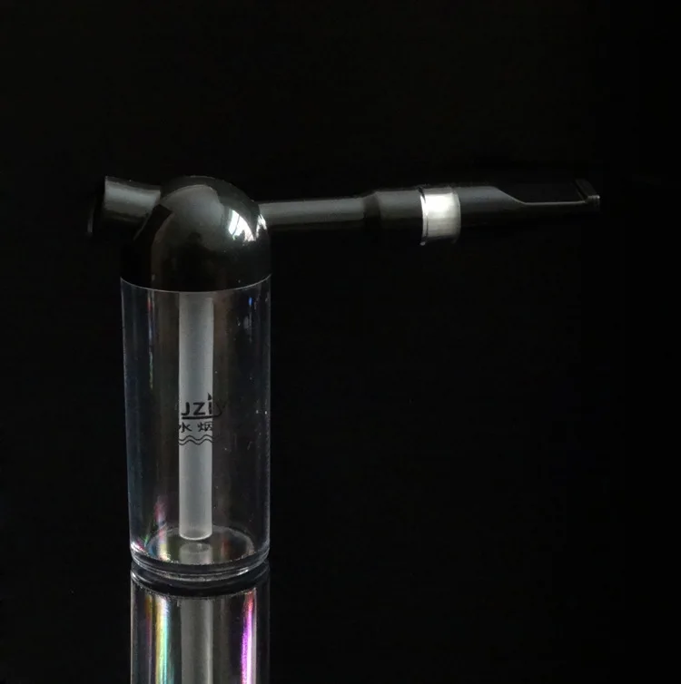 Пепельница домашние водопроводные трубы сигаретный фильтр пищевой пластиковый держатель для сигарет мундштук фильтрация чистящие подарки для мужчин - Цвет: Светло-серый