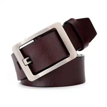 

2019 new men's leather belt casual retro durable belt