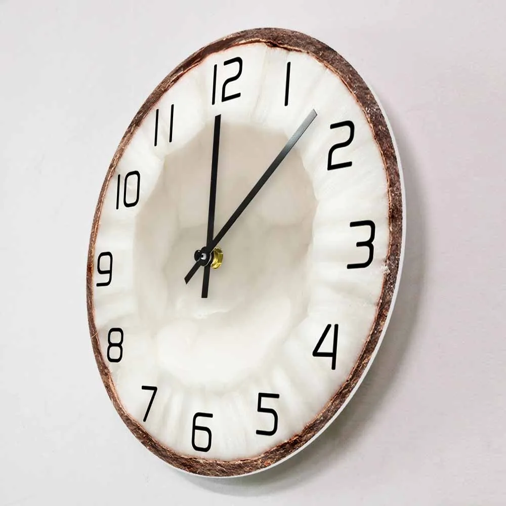 Coconut Fruit Wall Clock 
