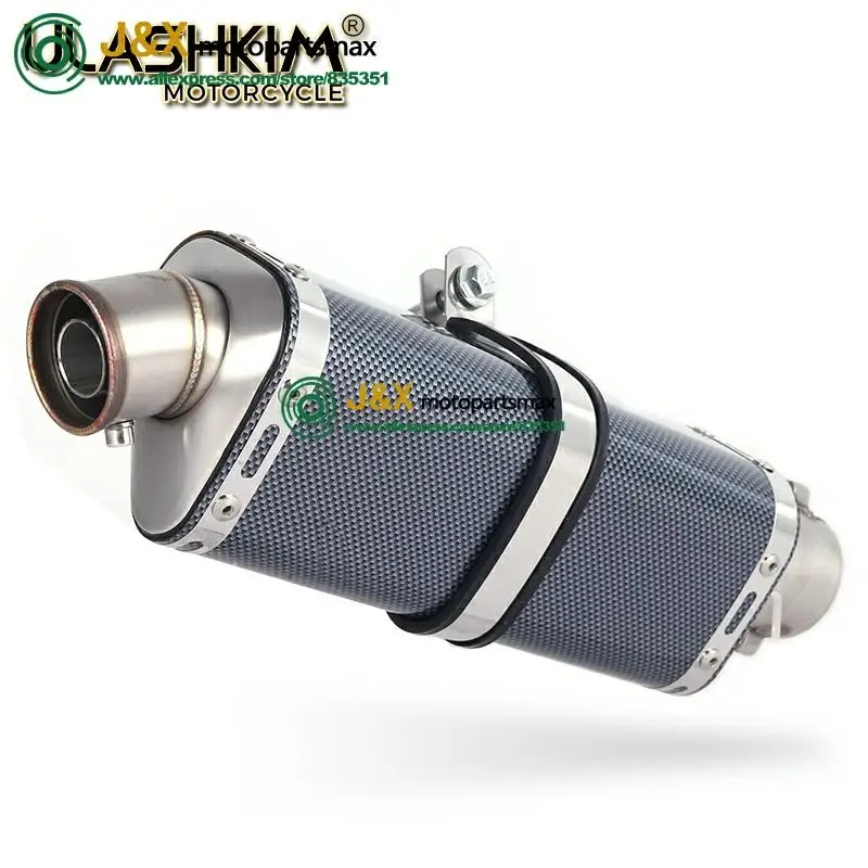 Выхлопной глушитель R6 из нержавеющей стали для мотоцикла среднее звено