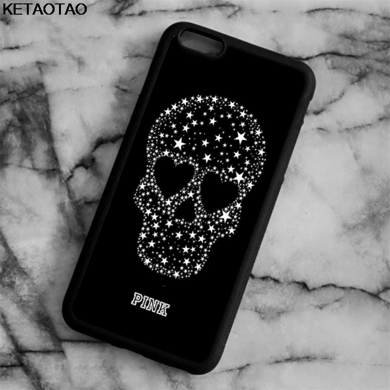 Чехол для телефона KETAOTAO Skull Grim Reaper Poker card, чехол s для iPhone 4S 5 6 5C 5S 6S 7 8 X Plus XR XS Max, мягкий чехол из ТПУ и резины и силикона - Цвет: Цвет: желтый