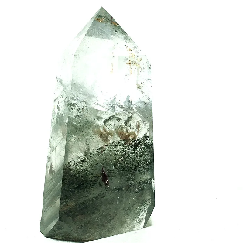 

NATURAL ghost quartz CRYSTAL WAND