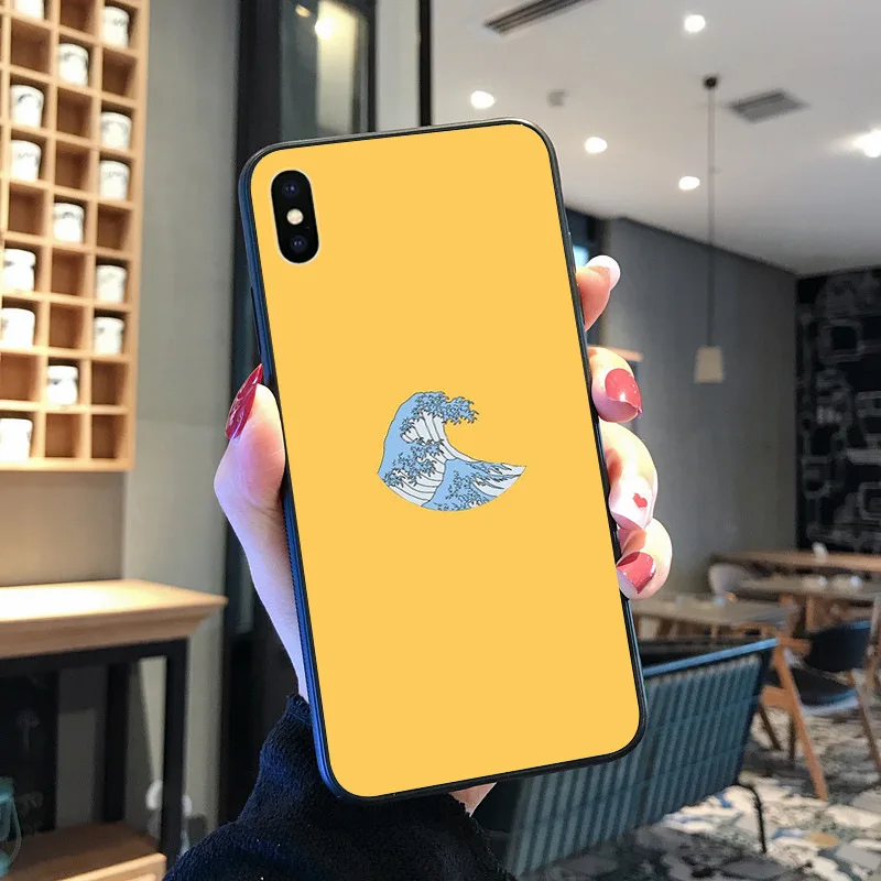 Ular Kulit TPU Lembut Silicone Ponsel Case Untuk iPhone 8 7 6 6S Plus X XS MAX 5 5S SE XR 11 11pro promax Ponsel