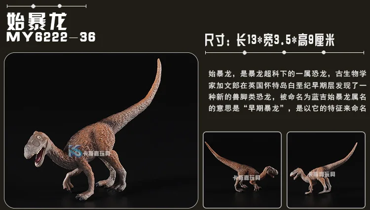 Jurassic одноцветные модели динозавров, 10-дискретный ARC'TERYX Pterosaur Chaolong T-Rex