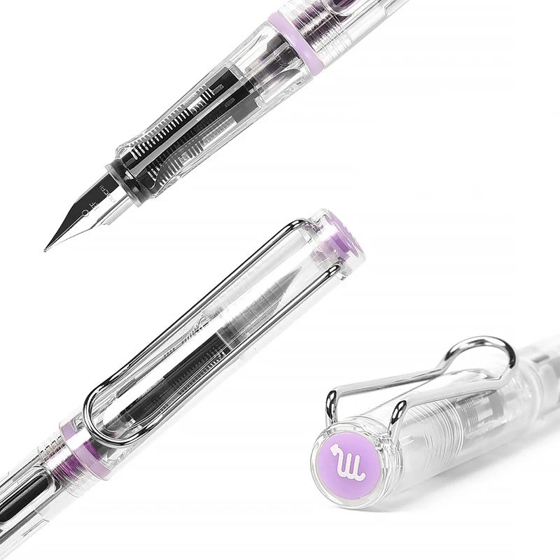 

Pen Luxury quality Constellation Transparent white Fountain Pen New Student School Office Stationery Fountain Pen