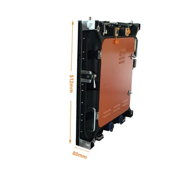 

P8 led matrix panel SMD full color IP65 Waterproof 512*512mm RGB 64*64 pixel hub75 Outdoor/Indoor advertising LED-Cabinet wall