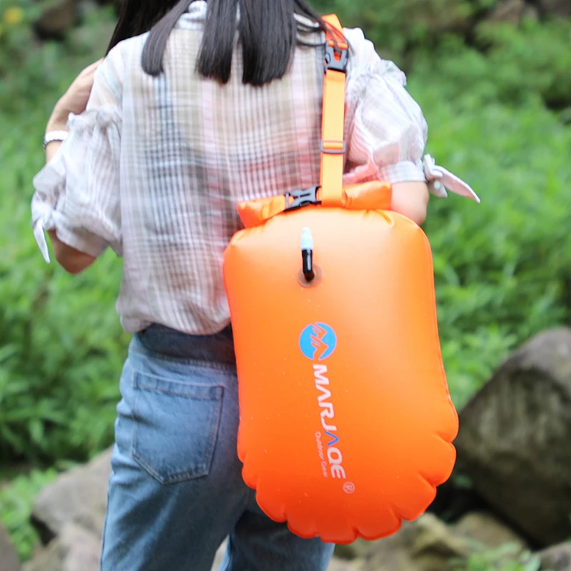 Вспомогательное средство для плавания сумка спасательный буй легкий одиночный воздушный шар утолщение буй анти-разбивание воды дрейфующий шар Плавание держать безопасность