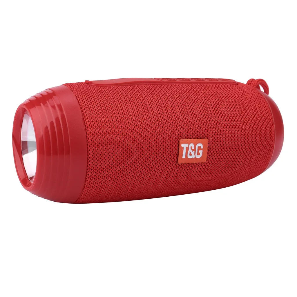 TG602 Wireless Bluetooth Speaker Rechargeable HIFI Portable  USB/TF/FM Radio Audio Wireless Speaker For Mobile Phone 1024#D