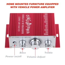 12 В HY-2001 HIFI усилитель мощности стерео аудио усилитель для автомобиля домашнего радио MP3 1 шт