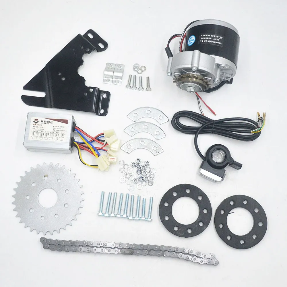 24V 350W thumb kit 24V 36V 350W электрический велосипед мотор конверсионный комплект Электрический переключатель двигателя набор для переменного несколько скоростей велосипеда - Цвет: 24V 350W thumb kit