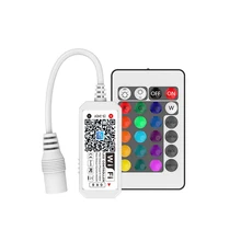 

DC5V 12V 24V RGB Led Wifi Controller RGB WiFi LED Controller For 5050 2835 WS2811 WS2812B led strip Magic Home