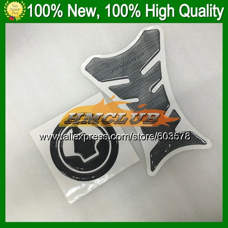 3D углеродного волокна Танк Pad для KAWASAKI NINJA ZX9R 94 95 96 97 ZX-9R 9 R ZX 9R 1994 1995 1996 1997 CL228 3D газа Кепки стикеры наклейки