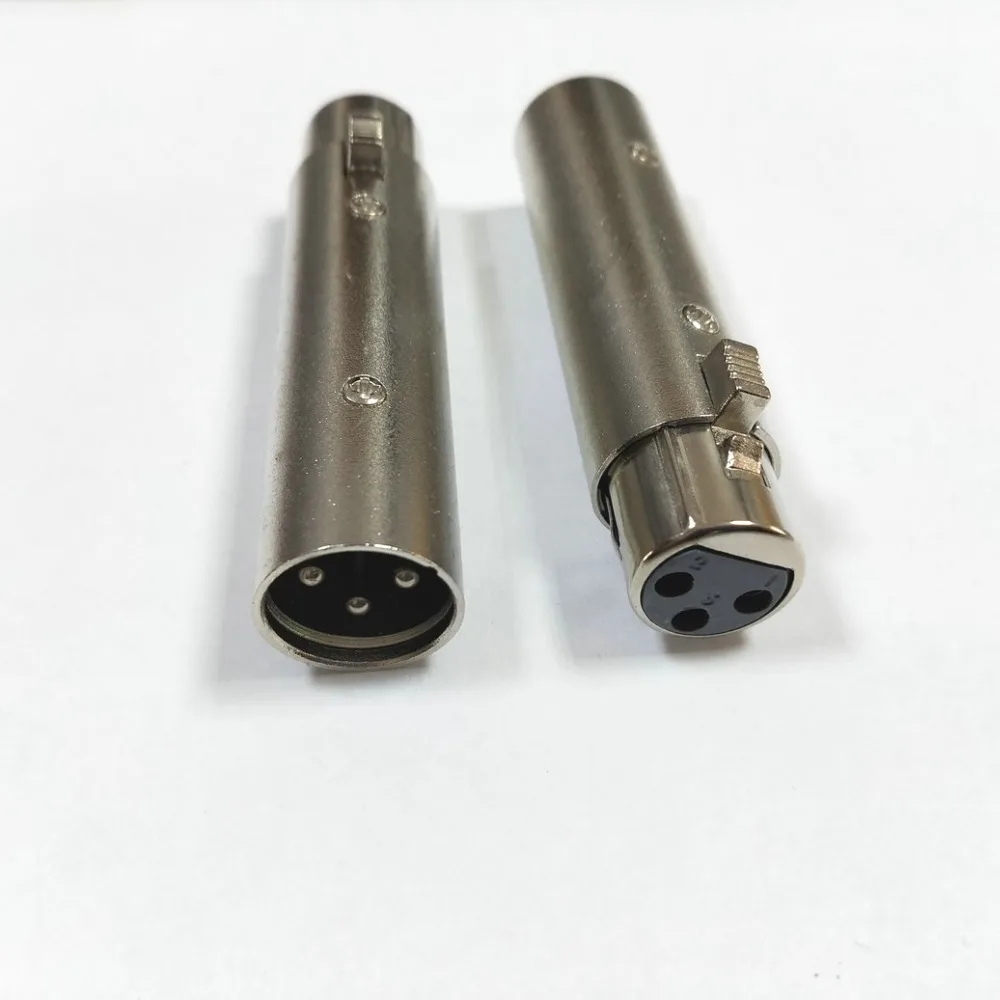 

10pcs 3 PIN Female TO 3 PIN MALE 3 Pin XLR ADAPTER SOCKET CONVERTER New