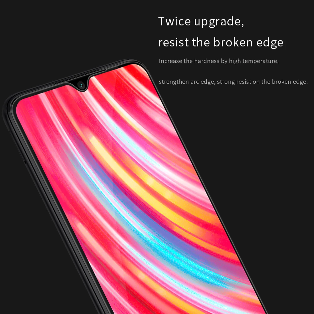 Nillkin закаленное стекло для Xiaomi Redmi Note 8 Pro XD CP+ MAX Анти-взрыв полное покрытие Защитная пленка для экрана