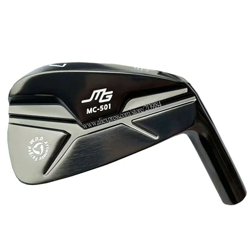 Cooyute Free shipping New Golf head MIURA MG MC-501 FORGED Golf Irons set 4-9.P MC-501 black Club Irons head No Golf shaft