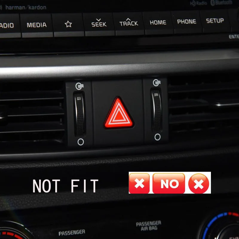 Для Kia Cerato k3 4 Forte 3 аксессуары для интерьера Предупреждение Кнопка мигалки накладка