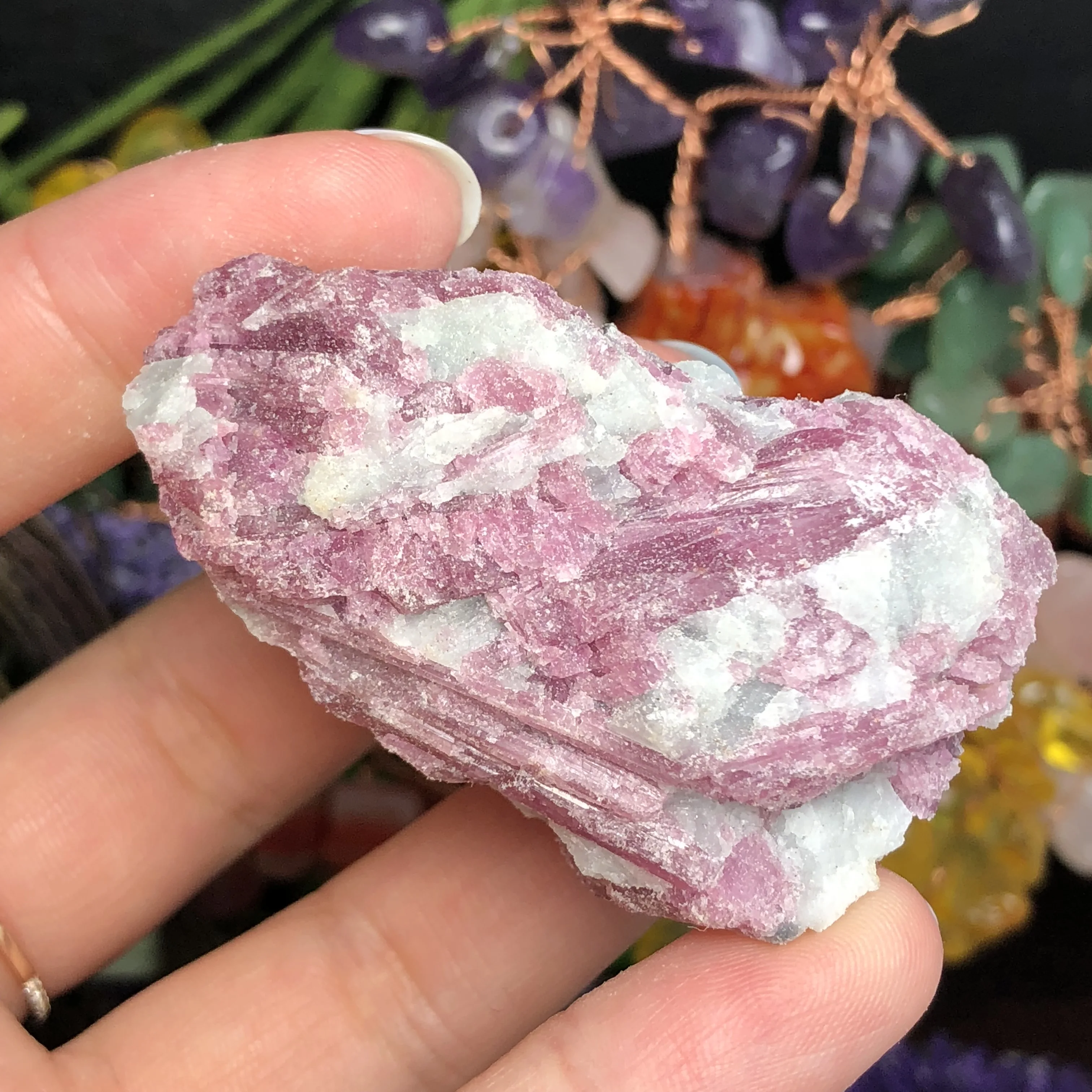 

Natural red tourmaline stone rubellite stones crystal specimens