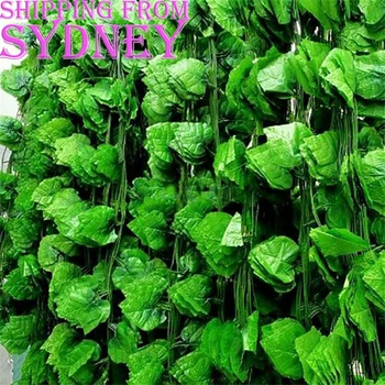 

24 X 2.4M Artificial Ivy Leaf Vine Plant Garland Fake Foliage Green Home Wedding Decor plants Creeper Hanging Artificial Flowers
