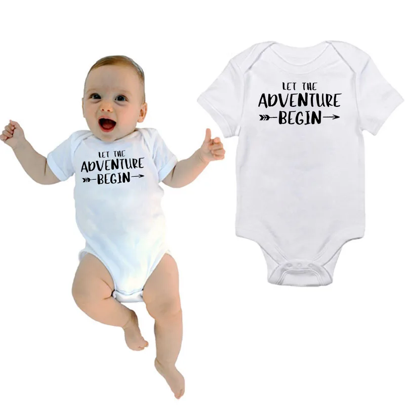 let the adventure begin romper