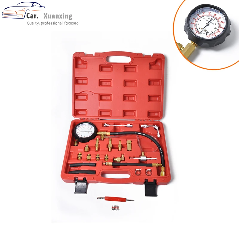 

TU-114 Fuel Pressure Gauge Fuel Pmup Compression Tester for Automotive Repair