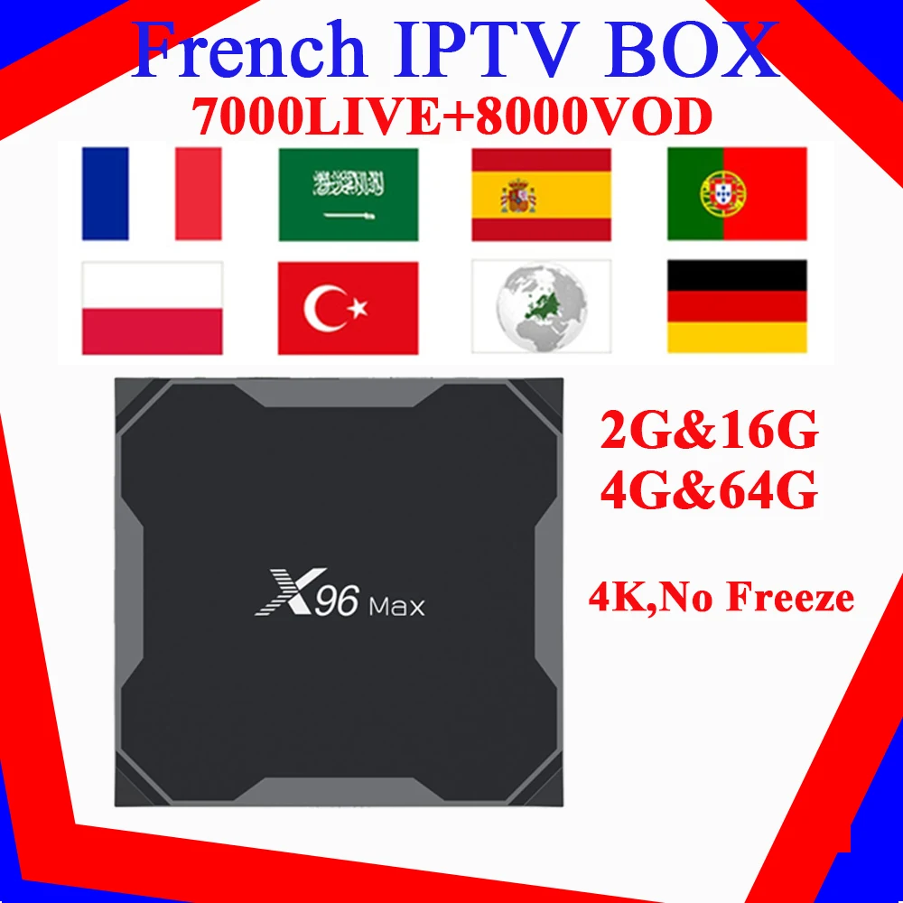 Французский iptv 4K tv для x96 max android tv box m3u подписка лучшая Швеция Норвегия Израиль Франция Испания Польша Европа бельгийский iptv