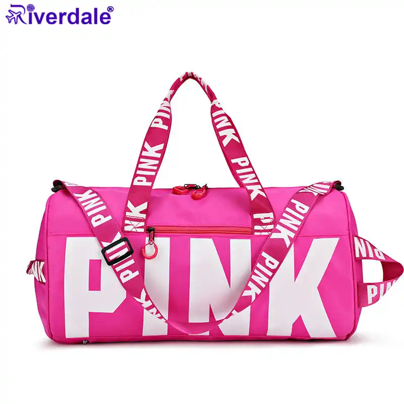 pink man bag