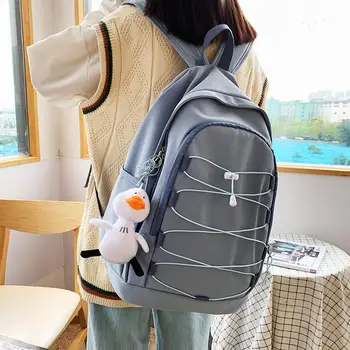 

Campus Women 's Backpacks for Girls Harajuku Big Bag Large Capacity Schoolbag Junior High School Luxury 2020 Female Student