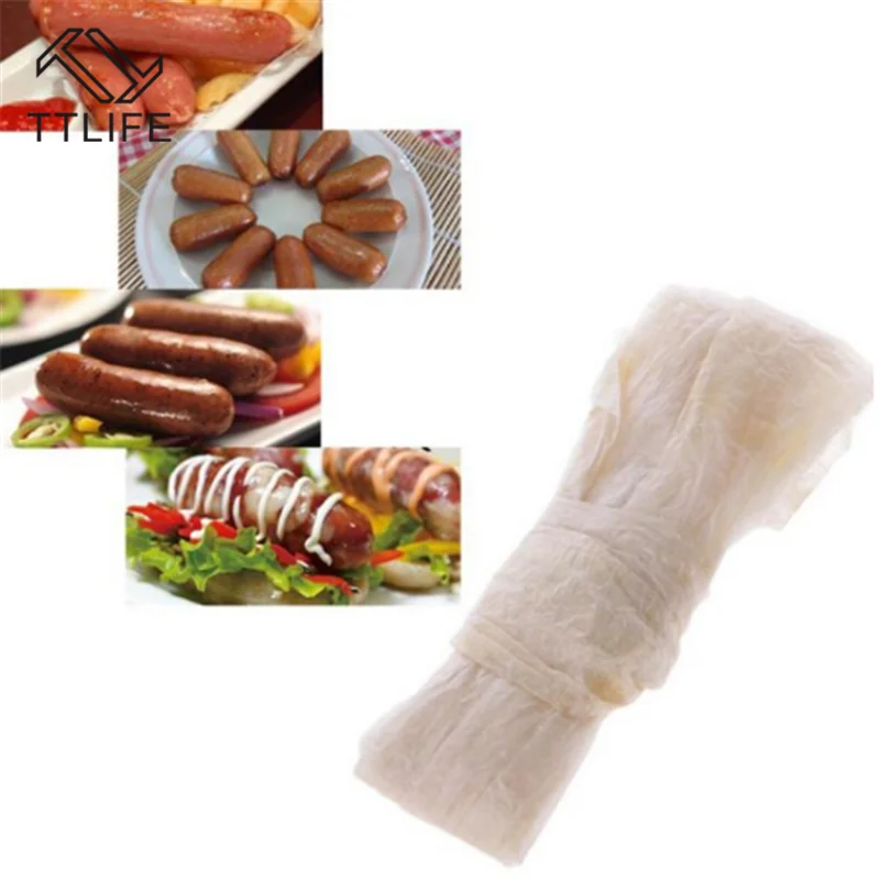 

TTLIFE 28-30mm Sheep Dry Intestine Sausage Casing Coat Meat Processing DIY Meat Making Tools Diameter Kitchen Cooking Tool Sets