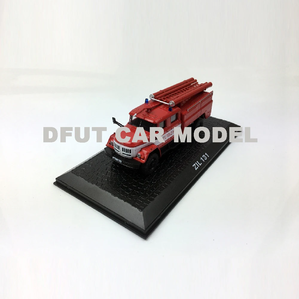 

1:72 Alloy Russia Toy ZIL 131 fire engine Car Model Of Children's Toy Cars Original Authorized Authentic Kids Toys