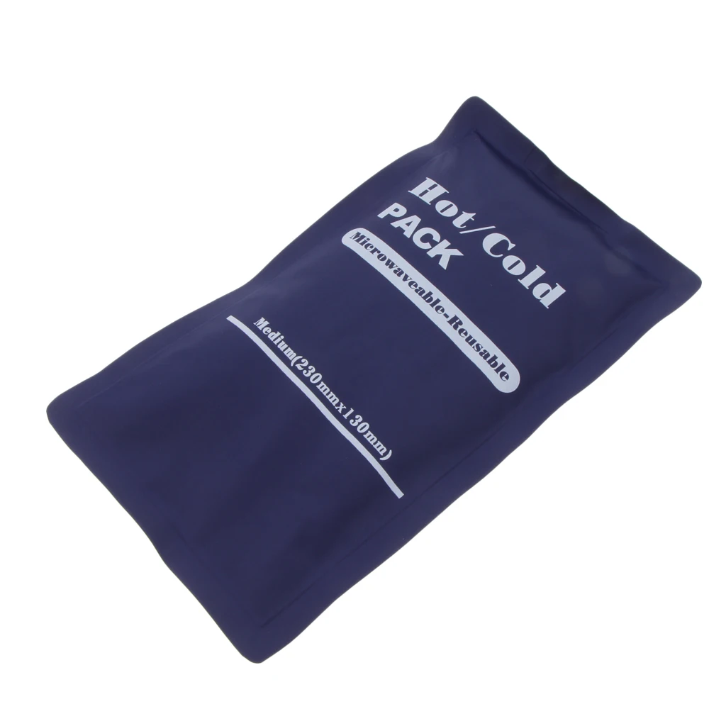Hot Cold Pack - Reusable Gel Ice Pack for Injuries Headache First Aid Back Shoulder Neck Head Feet Muscle Relax