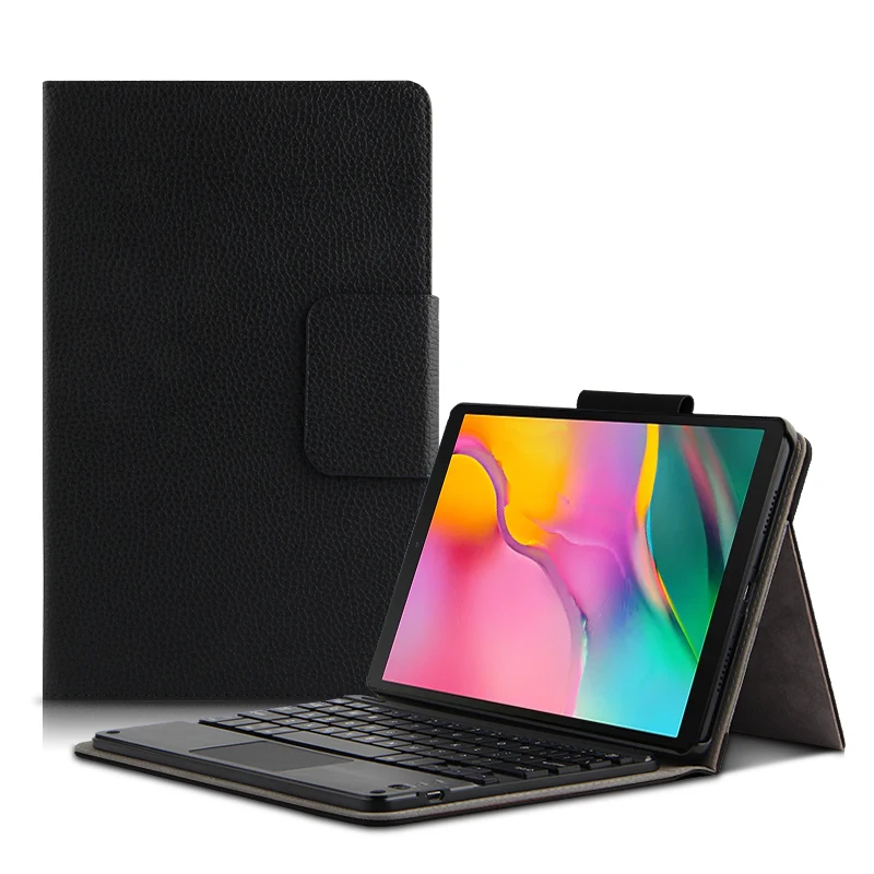 Чехол для Samsung Galaxy Tab A 10 1 SM-T510 SM-T515 чехол Bluetooth клавиатура &quot2019 T510 | Компьютеры и