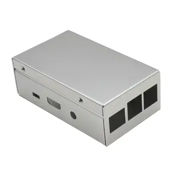 

Aluminum Case Shell Box Metal Enclosure for Raspberry Pi Model 3B/3B+/2B/2B+ Kit