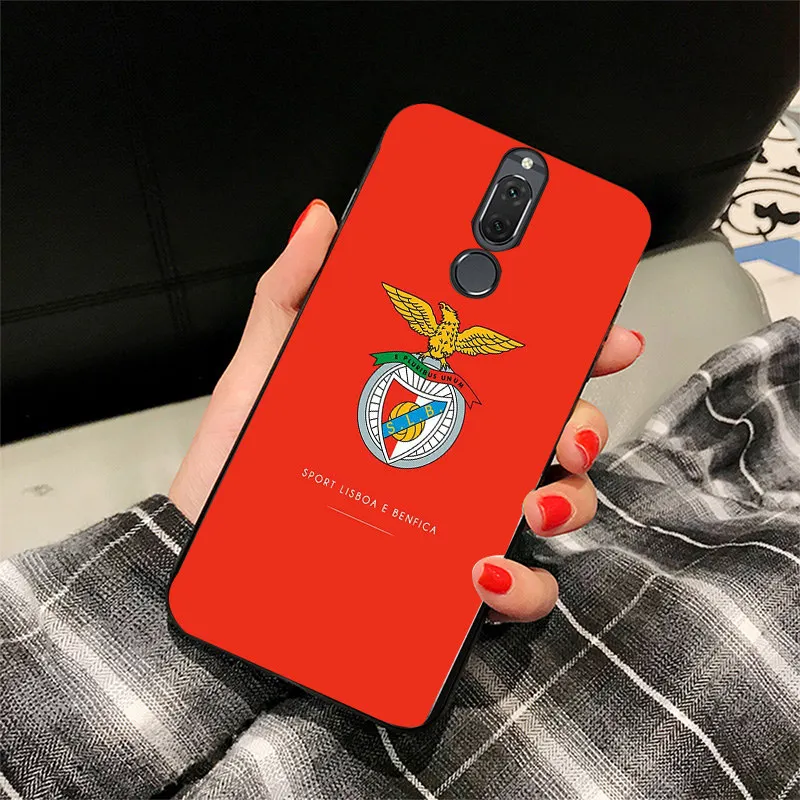 Чехол для телефона для Benfica FC чехол huawei P8 чехол P9 P10 P20 P30 Pro черный мягкий ТПУ DIY чехол для Honor 8 9 Honor 20 V10 Y5 Y6 Y9 Y7