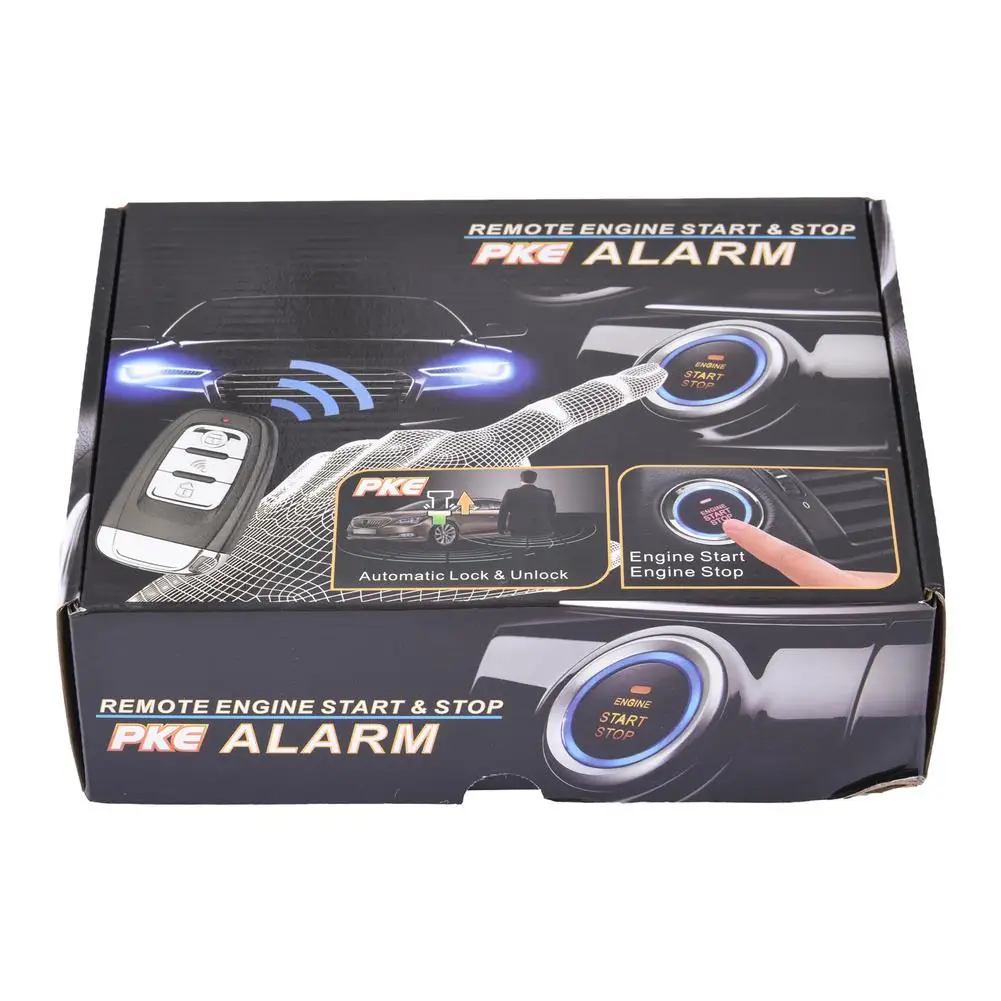 Kit Bouton De Démarrage Sans Clé Pour Voiture - Système Keyless, Neuf, Facile à Installer