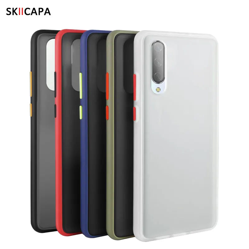 Shockproof Transparent Matte Case For Xiaomi Redmi Note 8 T 8A 7 6 8 Pro K20 7A Mi Note 10 Cc9 Pro Mi 9T 9 Lite A3 Cover Soft
