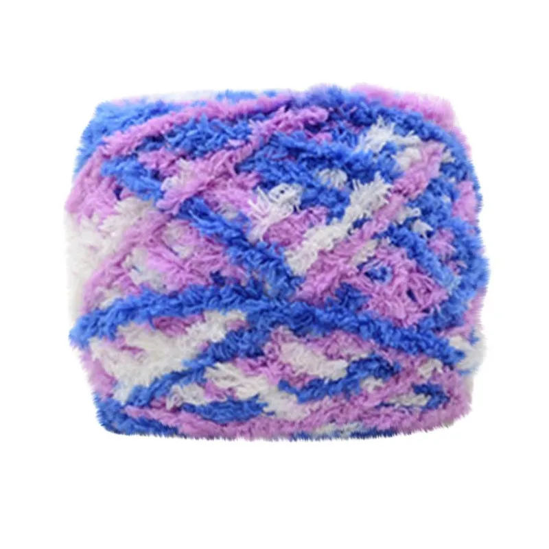 Мягкий коралловый флисовый шерстяной шарф, вязаная плотная теплая шапка, товары для дома, Текстиль для дома, свитер, вязаные ткачество, принадлежности@ 5 - Цвет: D