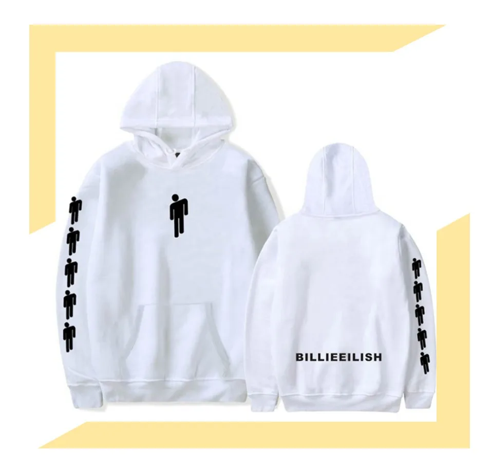 Billie Eilish, мужские толстовки, толстовка,, хип-хоп, Kpop, с буквенным принтом, с капюшоном, Мужская толстовка, повседневная, уличная, свободная, мужские пуловеры