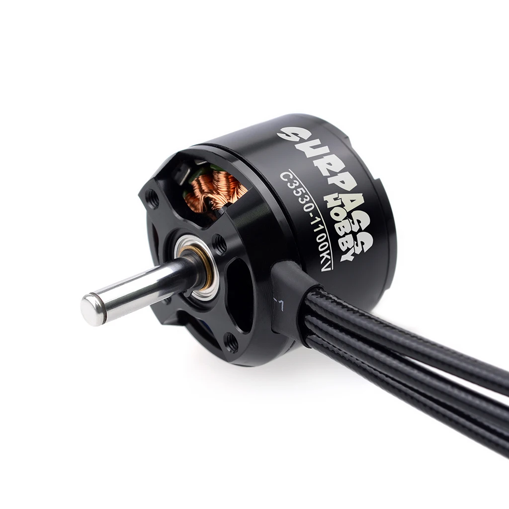 SURPASS HOBBY 2808 C3530 1700KV 1400KV 1100KV бесщеточный двигатель для радиоуправляемого самолета с фиксированным крылом планерный самолет