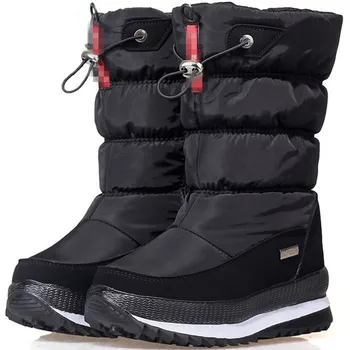 

Winter new thick snow boots high quality casual cotton shoes non-slip warm waterproof tube cotton boots designer women's boots