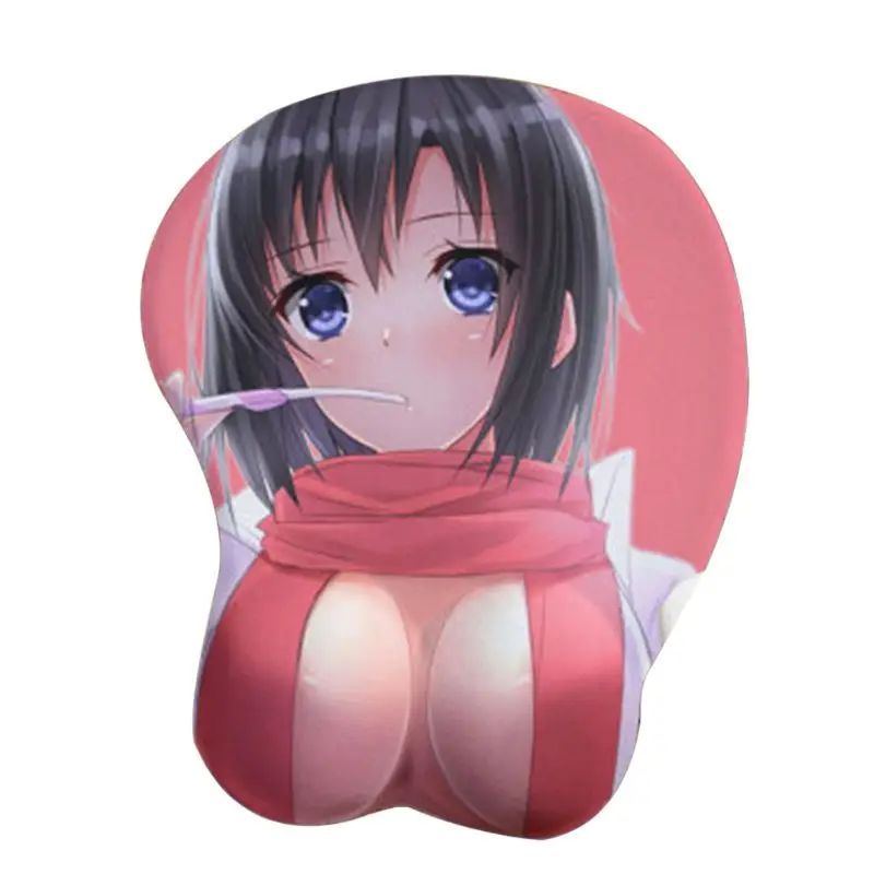 3D коврик для мышки с аниме ПК Ноутбук игровой коврик для мыши Подставка под запястье подарок для геймера