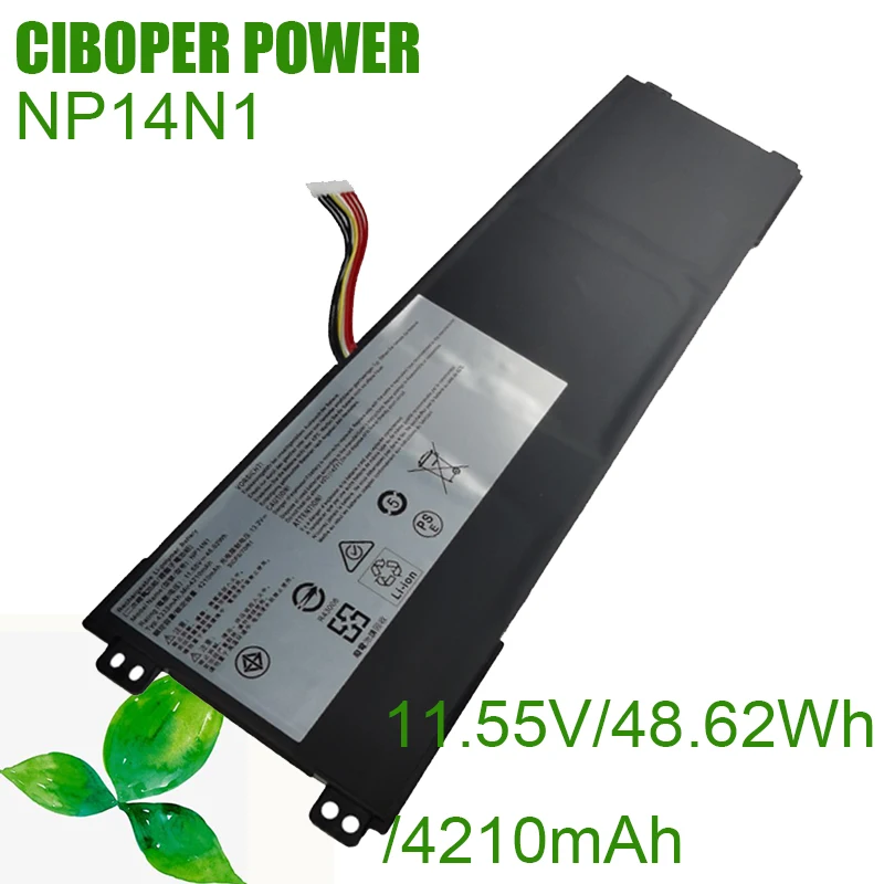 Nuova Batteria Originale Per Laptop Cp Np14N1 11.55V 48.62Wh/4210Mah Per Notebook Primus Nx101