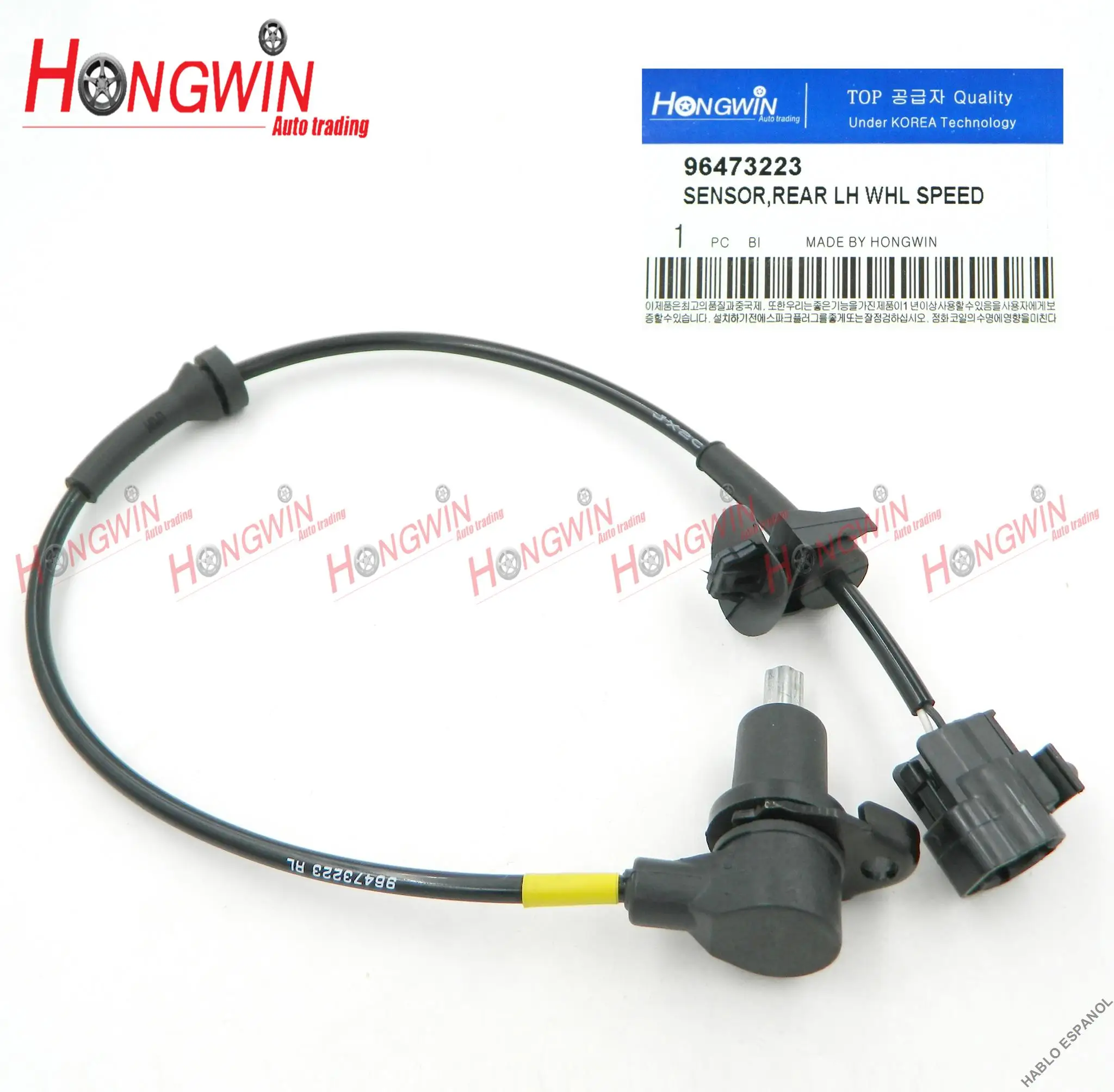 Датчик скорости колеса ABS левый и задний подходит для CHEVROLET AVEO Aveo5 WAVE Pontiac G3 04 09 96473223