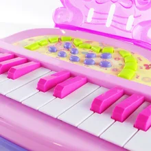 Многофункциональная детская электронная клавиатура для раннего обучения, многофункциональное маленькое пианино для девочек, детская обучающая игрушка