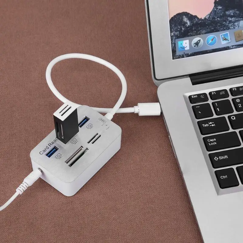 Bkscy USB Type C Hub 3 1 в Multi usb хаб 0 для Macbook ноутбука SD/TF/M2/MS конвертер адаптер pro type c
